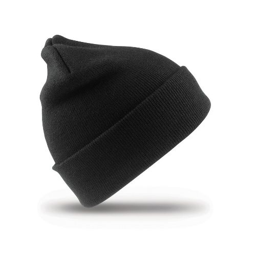 Result Winter Essentials Kids Woolly Ski Hat Black